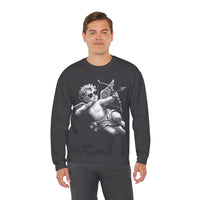 Cupid Baby, Vintage – Gildan Heavy Blend | Trendy Women’s and Men's Soft Sweatshirt. Direct to Garment. Printed & Shipped in the USA. Unisex Sizes.