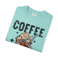 Coffee Changes Everything, Iced Coffee, Coffee Lovers - Comfort Colors | Trendy Women's T-Shirt. Direct to Garment. Printed & Shipped in the USA. Unisex Sizes.