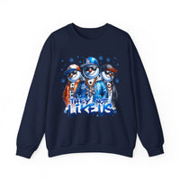They Not Like Us Snowmen – Gildan Heavy Blend | Trendy Men's and Women’s Soft Sweatshirt. Direct to Garment. Printed & Shipped in the USA. Unisex Sizes.