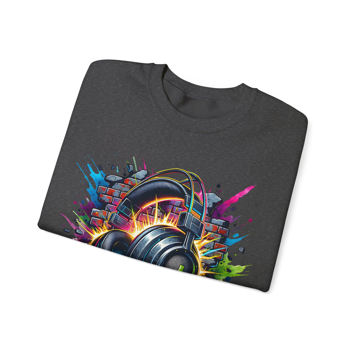 Gaming Headset I Can't Hear You, I'm Gaming – Gildan Heavy Blend | Trendy Women’s and Men's Soft Sweatshirt. Direct to Garment. Printed & Shipped in the USA. Unisex Sizes.