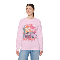 When All Else Fails, God Doesn't, Vintage – Gildan Heavy Blend | Trendy Women’s Soft Sweatshirt. Direct to Garment. Printed & Shipped in the USA. Unisex Sizes.