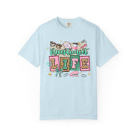 Receptionist Life - Comfort Colors | Trendy Women's T-Shirt. Direct to Garment. Printed & Shipped in the USA. Unisex Sizes.