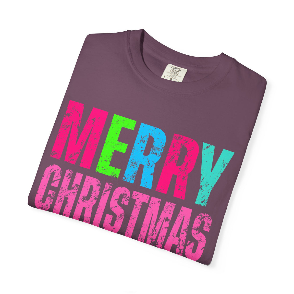 Merry Christmas Ya Filthy Animal - Comfort Colors | Trendy Women's T-Shirt. Direct to Garment. Printed & Shipped in the USA. Unisex Sizes.