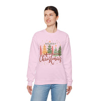 Merry ChrisTmas - Christian Faith – Gildan Heavy Blend | Trendy Women’s Soft Sweatshirt. Direct to Garment. Printed & Shipped in the USA. Unisex Sizes.