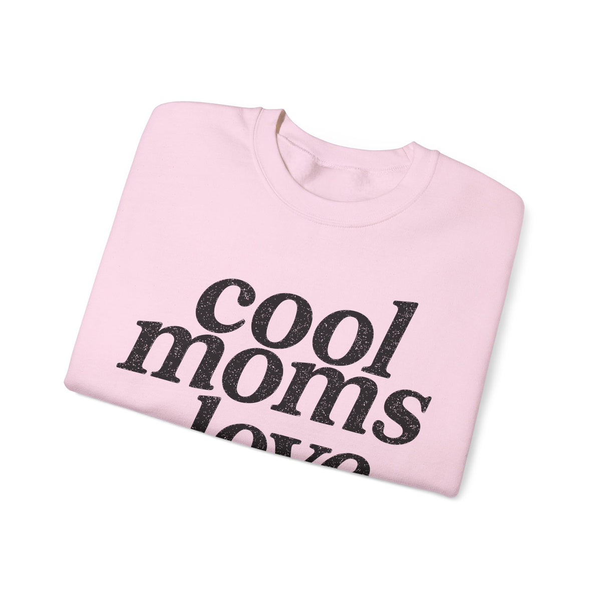 Cool Moms Love Jesus, Vintage – Gildan Heavy Blend | Trendy Women’s Soft Sweatshirt. Direct to Garment. Printed & Shipped in the USA. Unisex Sizes.