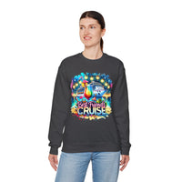 Best Friends Cruise – Gildan Heavy Blend | Trendy Women’s Soft Sweatshirt. Direct to Garment. Printed & Shipped in the USA. Unisex Sizes.