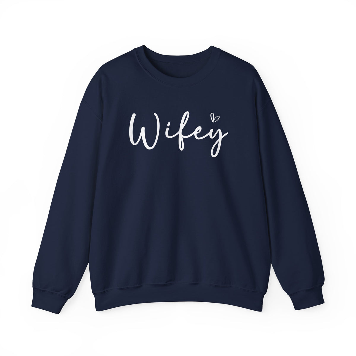 Wifey – Gildan Heavy Blend | Trendy Women’s Soft Sweatshirt. Direct to Garment. Printed & Shipped in the USA. Unisex Sizes.