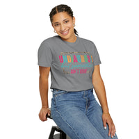 Undiagnosed But Somethin' Ain't Right Funny Mental Health - Comfort Colors | Trendy Women's T-Shirt. Direct to Garment. Printed & Shipped in the USA. Unisex Sizes.