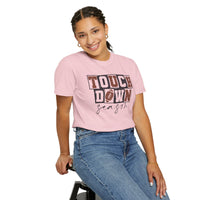 Touchdown Season - Distressed - Comfort Colors | Trendy Men's and Women's T-Shirt. Direct to Garment. Printed & Shipped in the USA. Unisex Sizes.