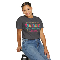 Undiagnosed But Somethin' Ain't Right Funny Mental Health - Comfort Colors | Trendy Women's T-Shirt. Direct to Garment. Printed & Shipped in the USA. Unisex Sizes.