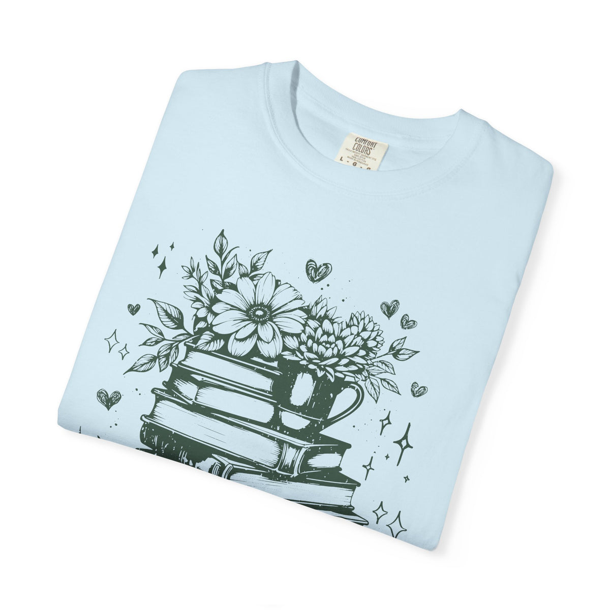 Booktrovert - Comfort Colors | Trendy Women's T-Shirt. Direct to Garment. Printed & Shipped in the USA. Unisex Sizes.