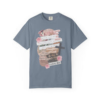 Christian Scrapbook - Comfort Colors | Trendy Women's T-Shirt. Direct to Garment. Printed & Shipped in the USA. Unisex Sizes.