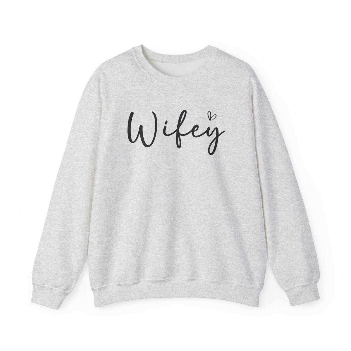 Wifey – Gildan Heavy Blend | Trendy Women’s Soft Sweatshirt. Direct to Garment. Printed & Shipped in the USA. Unisex Sizes.