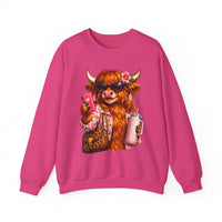 Highland Diva – Gildan Heavy Blend | Trendy Women’s Soft Sweatshirt. Direct to Garment. Printed & Shipped in the USA. Unisex Sizes.