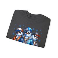 They Not Like Us Snowmen – Gildan Heavy Blend | Trendy Men's and Women’s Soft Sweatshirt. Direct to Garment. Printed & Shipped in the USA. Unisex Sizes.