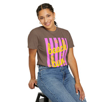 Beach Bum - Comfort Colors | Trendy Men's & Women's T-Shirt. Direct to Garment. Printed & Shipped in the USA. Unisex Sizes.