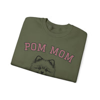Pom Mom, Varsity – Gildan Heavy Blend | Trendy Women’s Soft Sweatshirt. Direct to Garment. Printed & Shipped in the USA. Unisex Sizes.