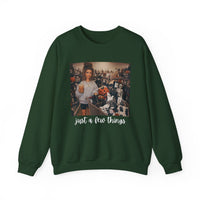 Just A Few Things - Halloween Shopping – Gildan Heavy Blend | Trendy Women’s Soft Sweatshirt. Direct to Garment. Printed & Shipped in the USA. Unisex Sizes.