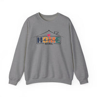 Home Girl - Real Estate Life – Gildan Heavy Blend | Trendy Women’s Soft Sweatshirt. Direct to Garment. Printed & Shipped in the USA. Unisex Sizes.