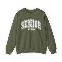 Senior 2026, Varsity – Gildan Heavy Blend | Trendy Women’s and Men's Soft Sweatshirt. Direct to Garment. Printed & Shipped in the USA. Unisex Sizes.