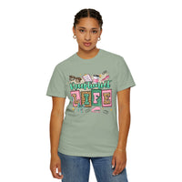 Receptionist Life - Comfort Colors | Trendy Women's T-Shirt. Direct to Garment. Printed & Shipped in the USA. Unisex Sizes.