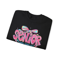 Preppy Senior Coquette 2026 – Gildan Heavy Blend | Trendy Women’s Soft Sweatshirt. Direct to Garment. Printed & Shipped in the USA. Unisex Sizes.