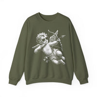 Cupid Baby, Vintage – Gildan Heavy Blend | Trendy Women’s and Men's Soft Sweatshirt. Direct to Garment. Printed & Shipped in the USA. Unisex Sizes.