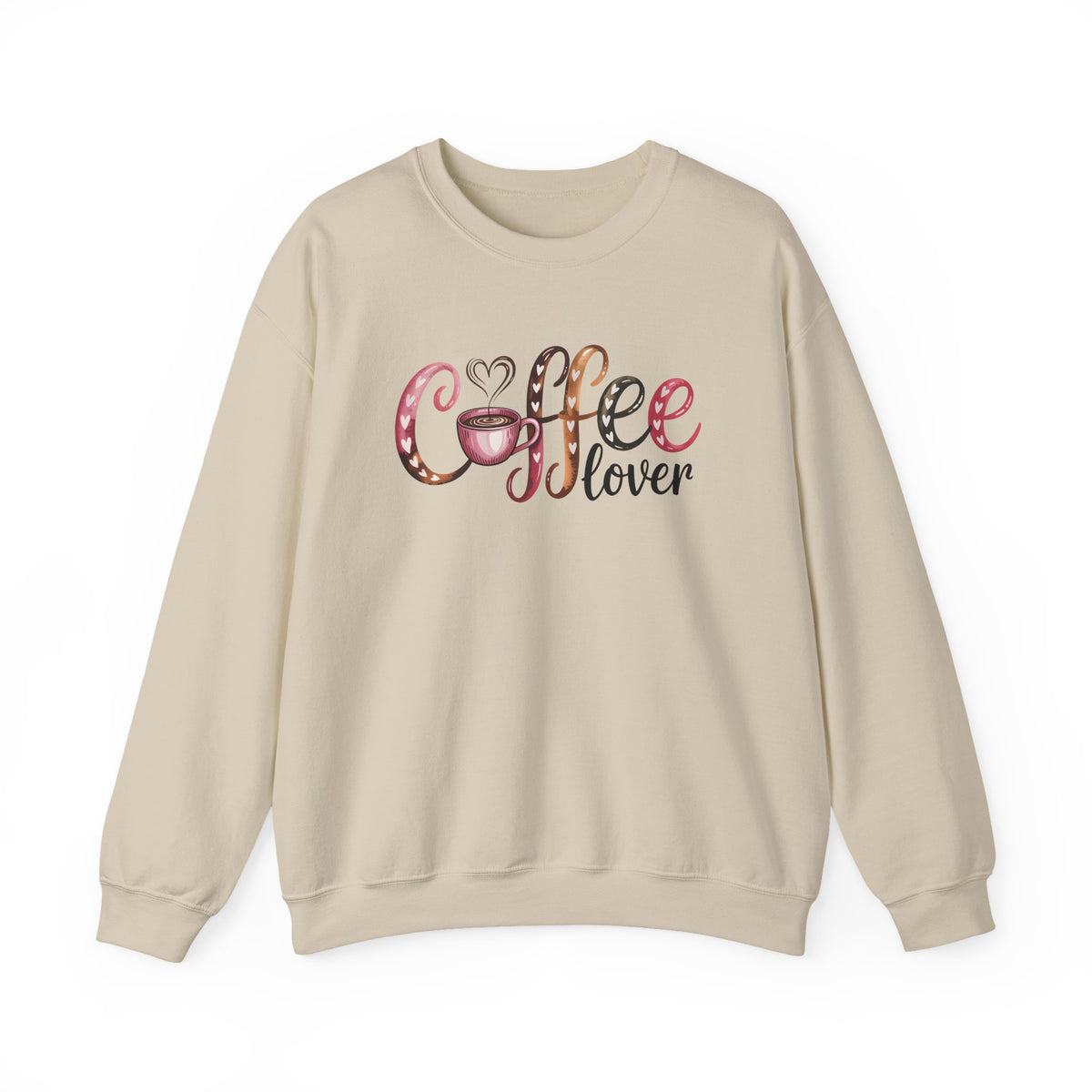 Coffee Lover – Gildan Heavy Blend | Trendy Women’s Soft Sweatshirt. Direct to Garment. Printed & Shipped in the USA. Unisex Sizes.