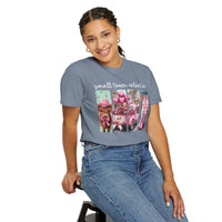 Small Town Valentine - Comfort Colors | Trendy Women's T-Shirt. Direct to Garment. Printed & Shipped in the USA. Unisex Sizes.