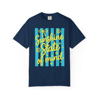 Sunshine State of Mind - Comfort Colors | Trendy Women's T-Shirt. Direct to Garment. Printed & Shipped in the USA. Unisex Sizes.