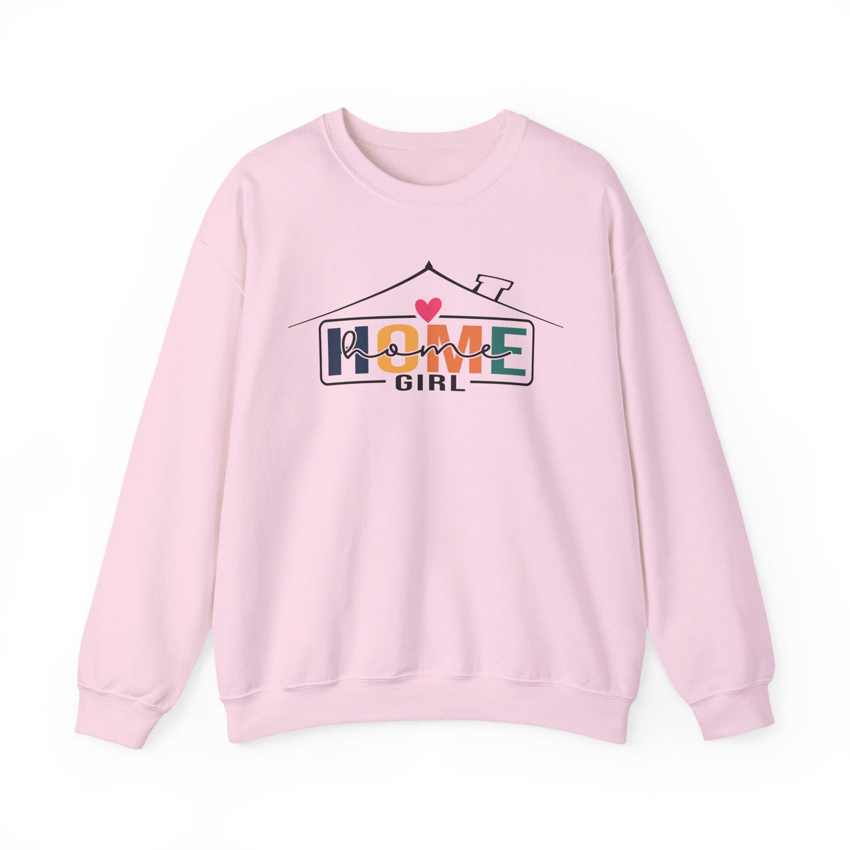 Home Girl - Real Estate Life – Gildan Heavy Blend | Trendy Women’s Soft Sweatshirt. Direct to Garment. Printed & Shipped in the USA. Unisex Sizes.