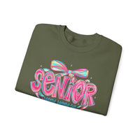 Preppy Senior Coquette 2026 – Gildan Heavy Blend | Trendy Women’s Soft Sweatshirt. Direct to Garment. Printed & Shipped in the USA. Unisex Sizes.