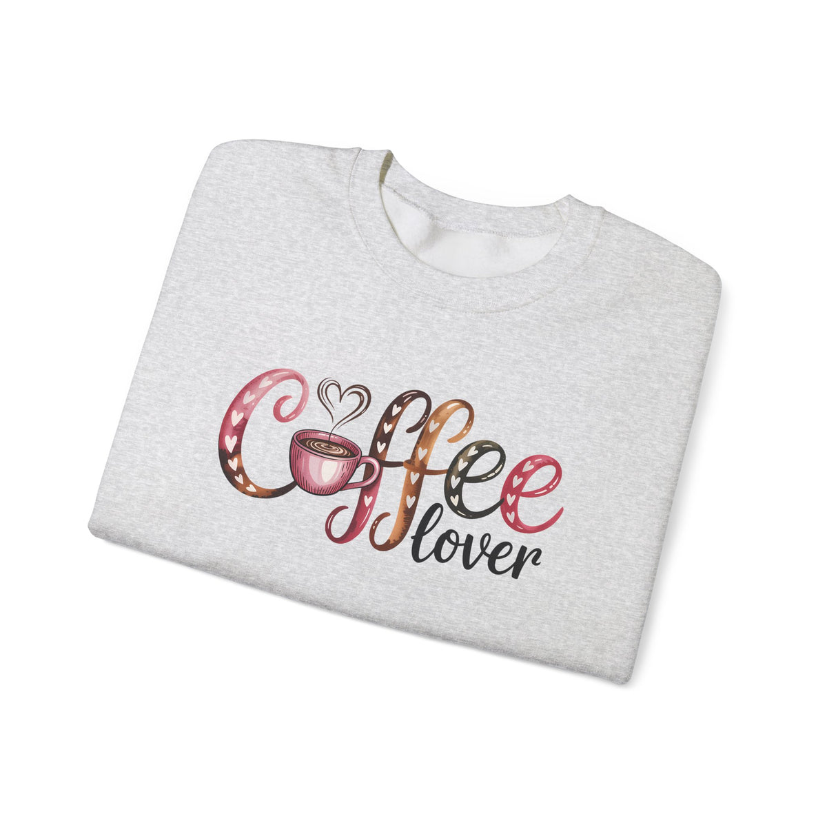 Coffee Lover – Gildan Heavy Blend | Trendy Women’s Soft Sweatshirt. Direct to Garment. Printed & Shipped in the USA. Unisex Sizes.