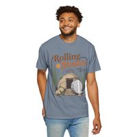 Rolling Stones "Since AD 33" Easter Empty Tomb Christian - Comfort Colors | Trendy Men's and Women's T-Shirt. Direct to Garment. Printed & Shipped in the USA. Unisex Sizes.
