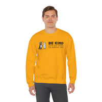 Be Kind. We're Just Trying To Survive Too. Possum. Raccoon. *This Shirt Saves Lives* – Gildan Heavy Blend | Trendy Men's and Women's Soft Sweatshirt. Direct to Garment. Printed & Shipped in the USA. Unisex Sizes.