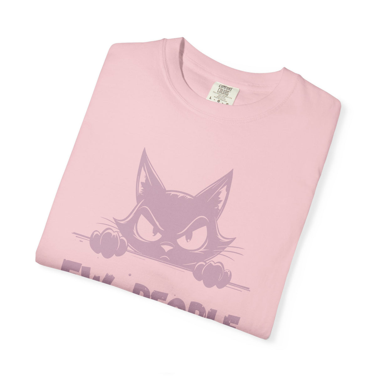 Ew People, Grumpy Cat - Comfort Colors | Funny Unisex T-Shirt. Direct to Garment. Printed & Shipped in the USA. Unisex Sizes.
