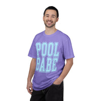 Pool Babe - Comfort Colors | Trendy Women's & Men's T-Shirt. Direct to Garment. Printed & Shipped in the USA. Unisex Sizes.