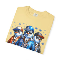 They Not Like Us Snowman - Comfort Colors | Trendy Men's and Women's T-Shirt. Direct to Garment. Printed & Shipped in the USA. Unisex Sizes.