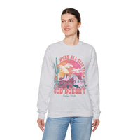 When All Else Fails, God Doesn't, Vintage – Gildan Heavy Blend | Trendy Women’s Soft Sweatshirt. Direct to Garment. Printed & Shipped in the USA. Unisex Sizes.