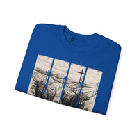 Follow the Word, Not the Herd – Gildan Heavy Blend | Trendy Women’s and Men's Soft Sweatshirt. Direct to Garment. Printed & Shipped in the USA. Unisex Sizes.