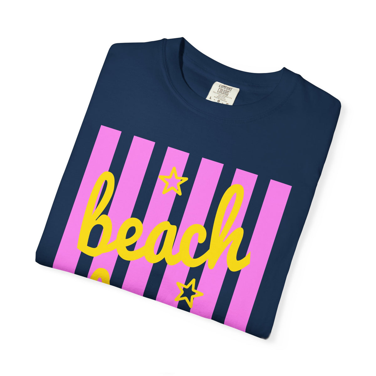 Beach Bum - Comfort Colors | Trendy Men's & Women's T-Shirt. Direct to Garment. Printed & Shipped in the USA. Unisex Sizes.
