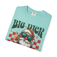 Big Nick Energy - Retro Santa Thumbs Up  - Comfort Colors | Trendy Women's T-Shirt. Direct to Garment. Printed & Shipped in the USA. Unisex Sizes.