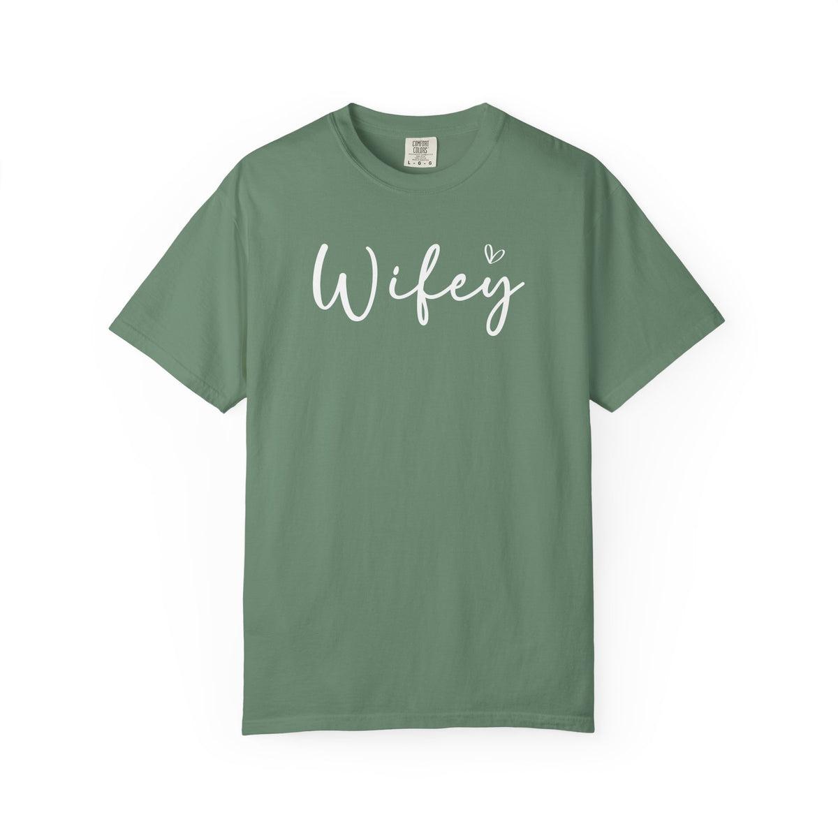 Wifey - Comfort Colors | Trendy Women's T-Shirt. Direct to Garment. Printed & Shipped in the USA. Unisex Sizes.