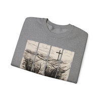 Follow the Word, Not the Herd – Gildan Heavy Blend | Trendy Women’s and Men's Soft Sweatshirt. Direct to Garment. Printed & Shipped in the USA. Unisex Sizes.