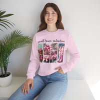 Small Town Valentine – Gildan Heavy Blend | Trendy Women’s Soft Sweatshirt. Direct to Garment. Printed & Shipped in the USA. Unisex Sizes.