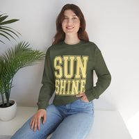 Sunshine – Gildan Heavy Blend | Trendy Women’s Soft Sweatshirt. Direct to Garment. Printed & Shipped in the USA. Unisex Sizes.