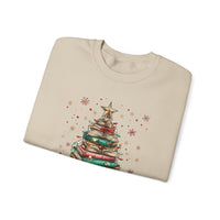 All Booked For Christmas – Gildan Heavy Blend | Trendy Women’s Soft Sweatshirt. Direct to Garment. Printed & Shipped in the USA. Unisex Sizes.
