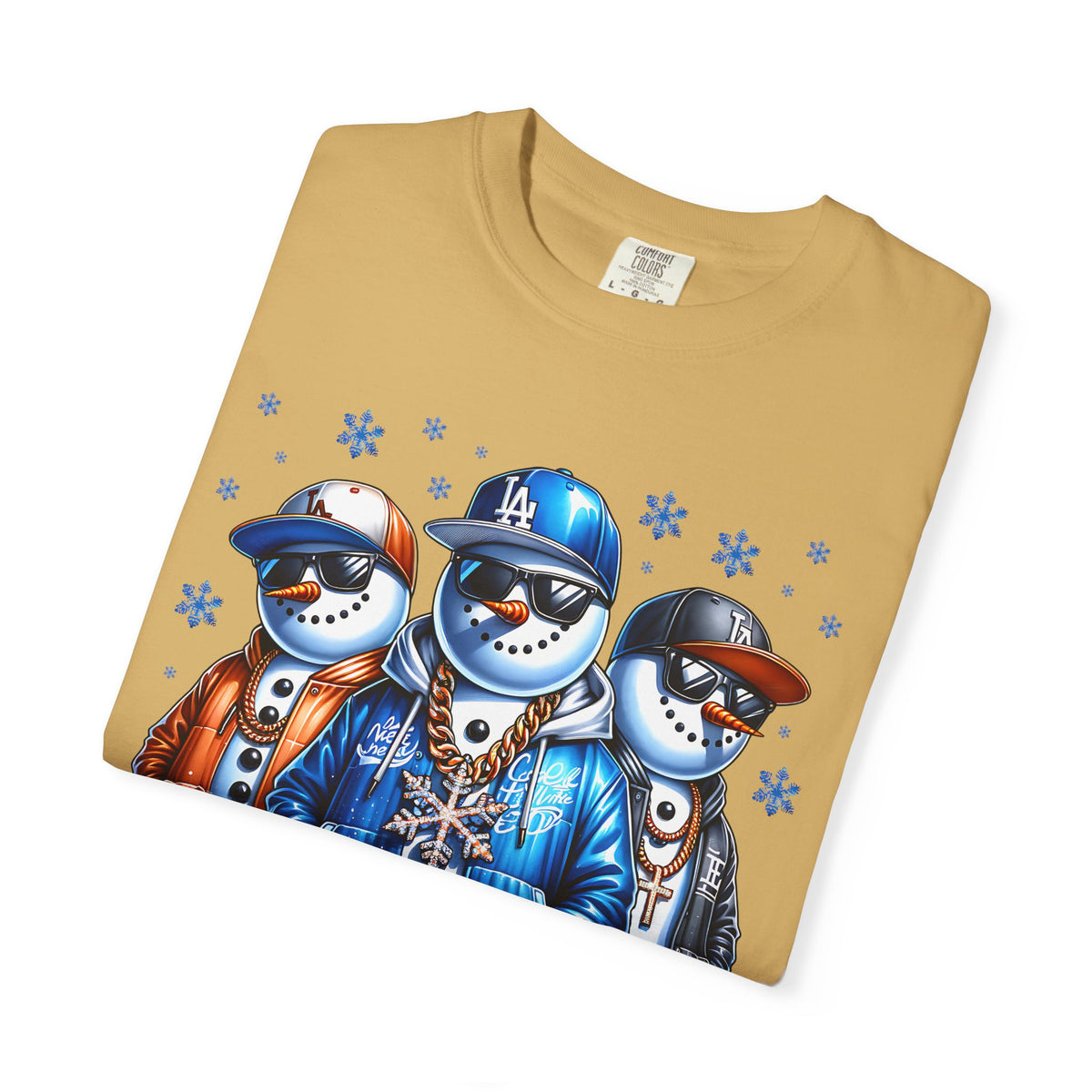 They Not Like Us Snowman - Comfort Colors | Trendy Men's and Women's T-Shirt. Direct to Garment. Printed & Shipped in the USA. Unisex Sizes.