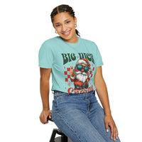 Big Nick Energy - Retro Santa Thumbs Up  - Comfort Colors | Trendy Women's T-Shirt. Direct to Garment. Printed & Shipped in the USA. Unisex Sizes.