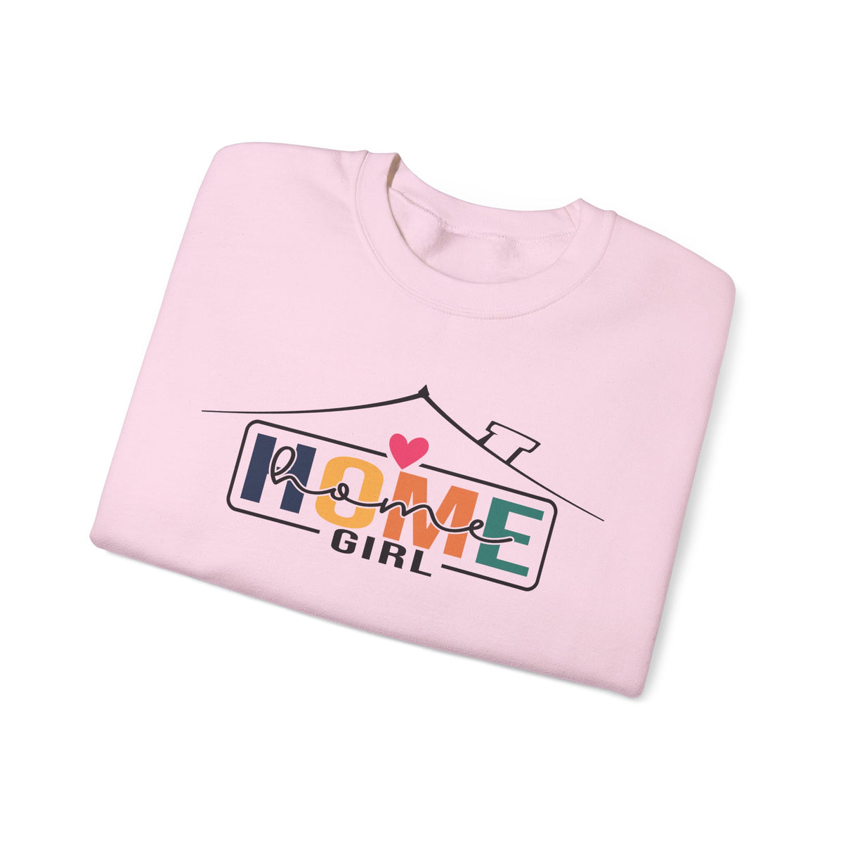 Home Girl - Real Estate Life – Gildan Heavy Blend | Trendy Women’s Soft Sweatshirt. Direct to Garment. Printed & Shipped in the USA. Unisex Sizes.